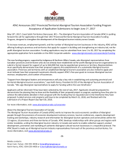ATAC - 2017 Provincial Territorial Funding