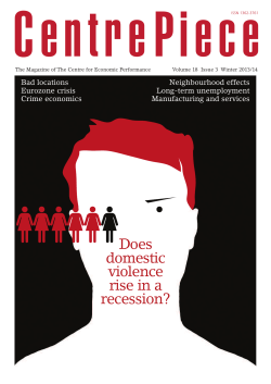 Does domestic violence rise in a recession?