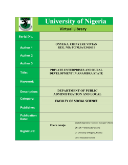 pdf - University Of Nigeria Nsukka