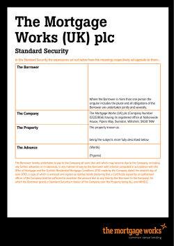 The Mortgage Works (UK) plc
