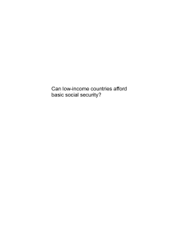 - Social Protection Platform