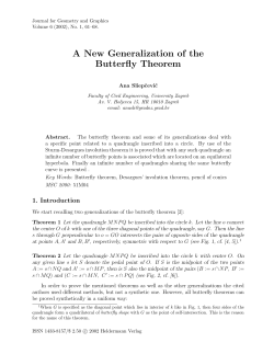 A New Generalization of the Butterfly Theorem - Heldermann