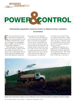 control power - Storm Water Solutions