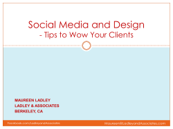 Social Media and Design, Tips to Wow Your Clients, BAD Women