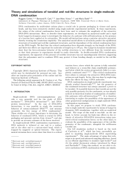 Theory and simulations of toroidal and rod-like