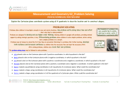 problem solving - A Learning Place A Teaching Place