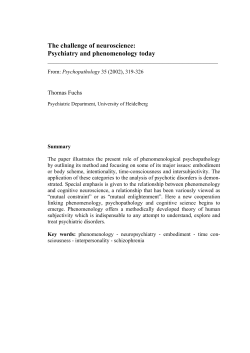 The challenge of neuroscience