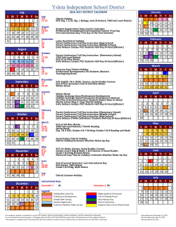 The Ysleta Independent School District