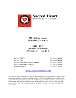 670 College Street Hollister, CA 95023 2016 - 2017