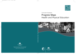 Health and Physical Education - K