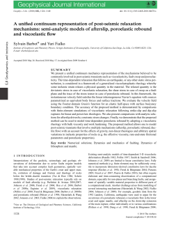 A unified continuum representation of postseismic relaxation