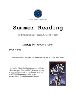 Summer Reading - Sacredheart.org