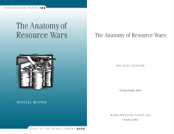 The Anatomy of Resource Wars