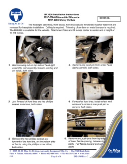 BX3230 Installation Instructions 1997