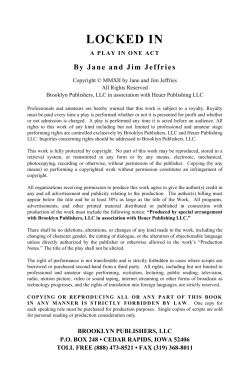 By Jane and Jim Jeffries