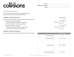 Ionic Bonding - Playmada Games