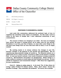 El Centro College - Dallas County Community College