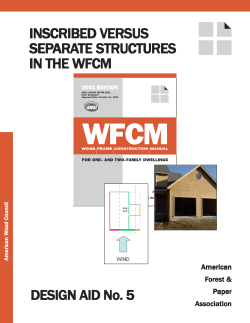 INSCRIBED VERSUS SEPARATE STRUCTURES IN THE WFCM