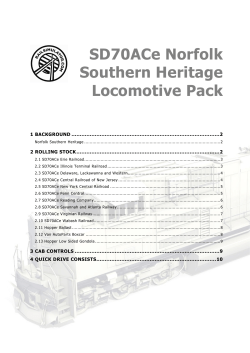 SD70ACe Norfolk Southern Heritage Locomotive Pack