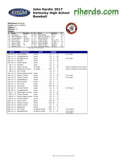 PDF of this page - Kentucky High School Sports
