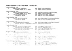 AST Alpaca Showtime results 2016