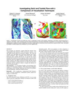 Investigating Swirl and Tumble Flow with a