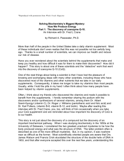 Solving Biochemistry`s Biggest Mystery: How We Produce Energy