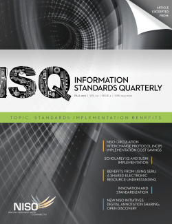 Innovation and Standardization: Friends not Foes