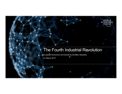 Martina Larkin Fourth Industrial Revolution Presentation