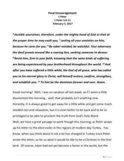 Save PDF - oneTreasure Church in Salem, OR