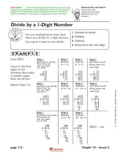 6 - MathCoach Interactive