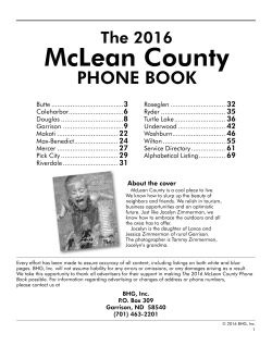 The 2016 McLean County
