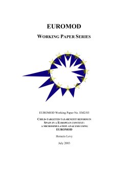 Paper - Institute for Social and Economic Research