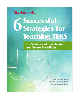 6 Successful Strategies for Teaching TEKS