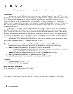 Small Group Guide - The Summit Church