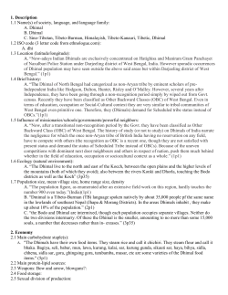 Hunter-gatherers data sheet (put reference #:page # after each entry