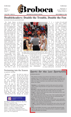 Doubleheaders: Double the Trouble, Double the Fun