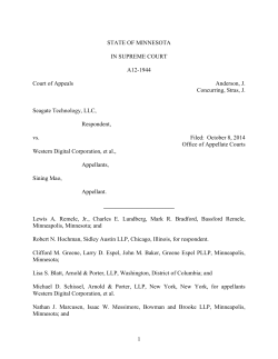 Seagate Technology, LLC, Respondent, vs