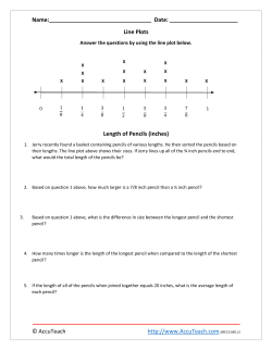 MCC5.MD.2 Line Plots