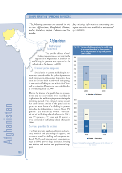 South West Asia - United Nations Office on Drugs and Crime