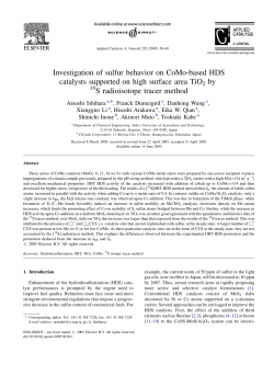 Applied Catalysis A
