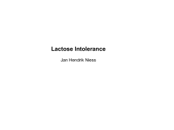 Lactose Intolerance