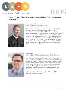 Access to Justice: The Changing Landscape of Legal Civil