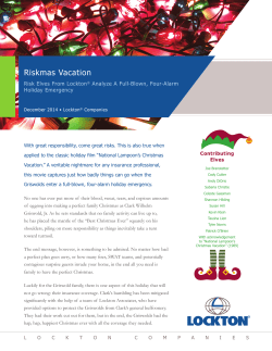 Riskmas Vacation - Lockton Companies