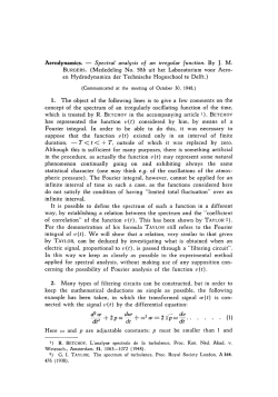 Spectral analysis of an irregular function