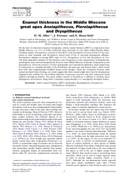 Full Text  - Proceedings of the Royal Society B