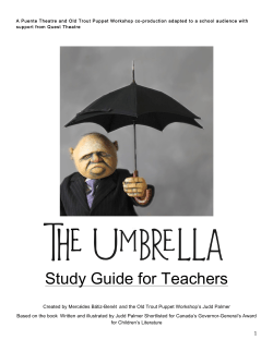 Study Guide - Quest Theatre