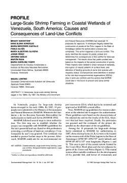 Large-scale shrimp farming in coastal wetlands of