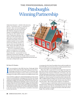 The Professional Educator - American Federation of Teachers