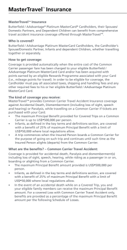 MasterTravel - Butterfield